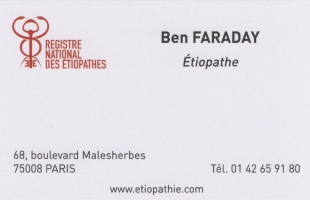 Cabinet d'Étiopathie COMMIN Christophe - FARADAY Ben photo
